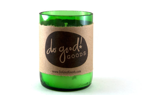 do good! candles - beer bottle